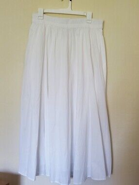 Joie White Flowing Maxi Skirt